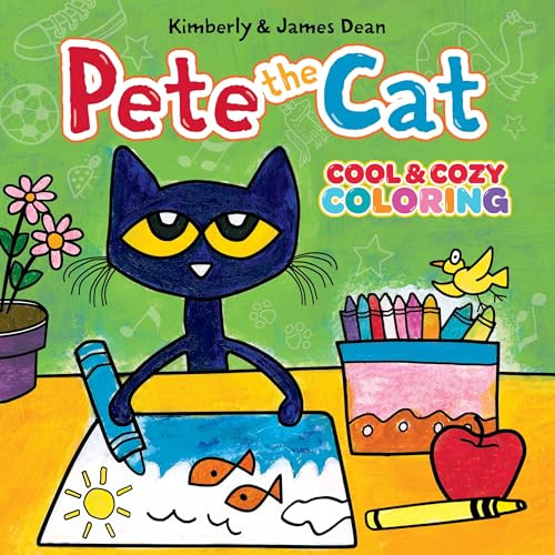 Pete the Cat: Cool & Cozy Coloring by James Dean, Kimberly Dean, James Dean, 9780063514935
