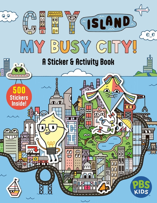 City Island: My Busy City A Sticker & Activity Book (Includes 500+ Stickers!) by Alexandra West, 9780063486003