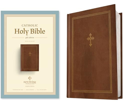 NLT Catholic Holy Bible, Gift Edition (Hardcover LeatherLike) by New Living Translation, Tyndale, 9798400508684