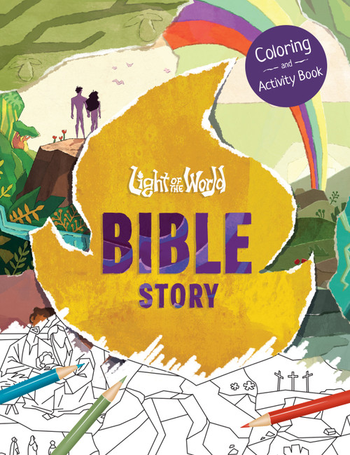 Light of the World: Bible Story Coloring and Activity Book by The Salvation Poem Project, 9798400515200