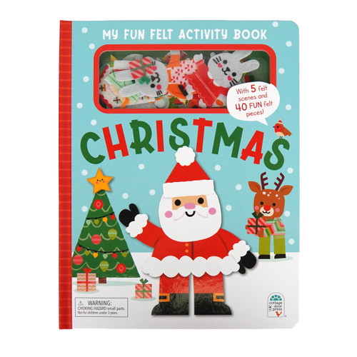 My Fun Felt Activity Book Christmas by Danielle Mudd, Cottage Door Press, 9798890195456