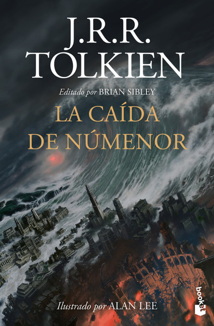 La caída de Númenor / The Fall of Númenor (Spanish Edition) by J. R. R. Tolkien, Brian Sibley, Alan Lee, Martin Simonson, 9786073933919