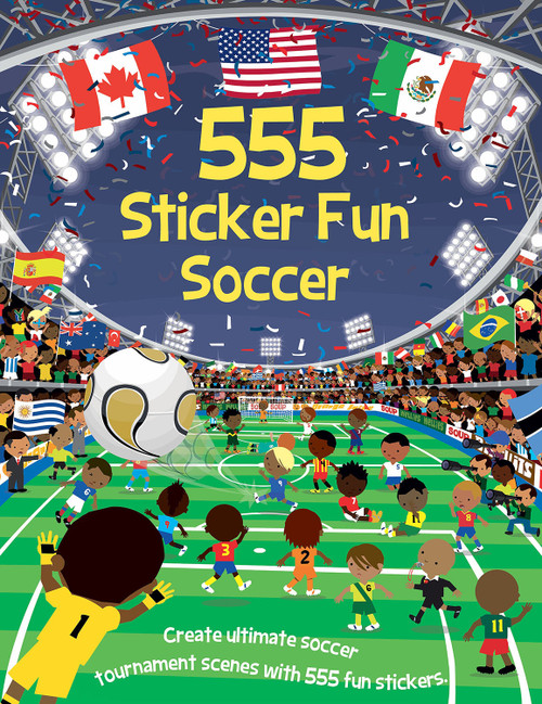 555 Sticker Fun Soccer by Susan Mayes, Dan Crisp, 9781835554616
