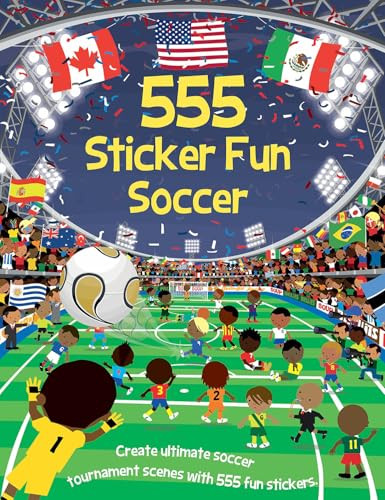 555 Sticker Fun - Soccer by Susan Mayes, Dan Crisp, 9781835554616