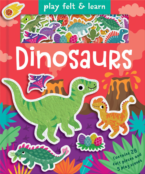 Play Felt Dinosaurs by Alice Barker, Ekaterina Beskova, 9781835554654