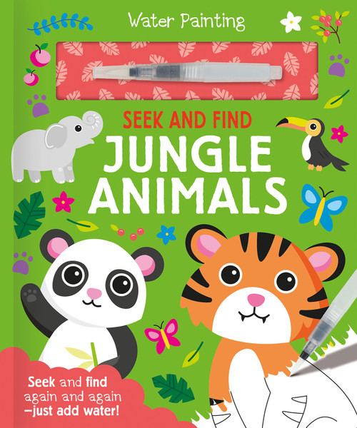 Seek and Find Jungle Animals by Georgie Taylor, Juniper Walker, 9781835555149