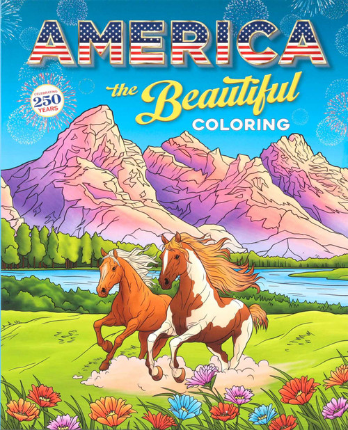 America the Beautiful Coloring by Editors of Thunder Bay Press, 9781667210117