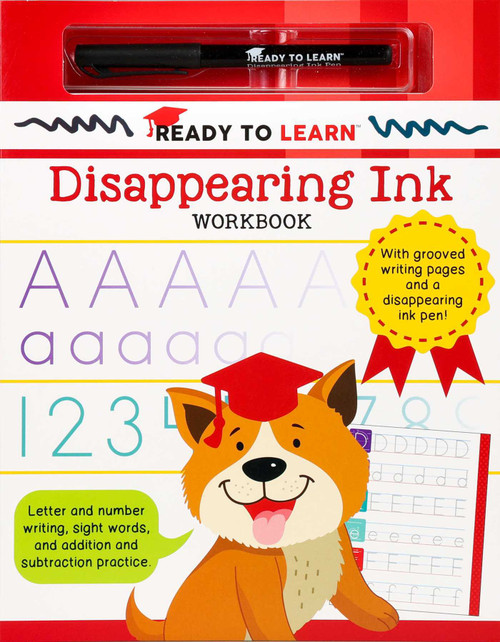 Ready to Learn Disappearing Ink Workbook by Editors of Silver Dolphin Books, 9781667213170