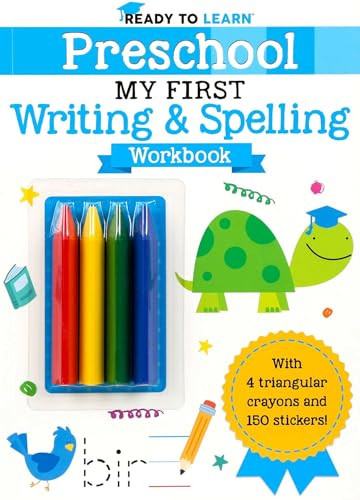 Ready to Learn: Preschool My First Writing and Spelling Workbook by Editors of Silver Dolphin Books, 9781667213187
