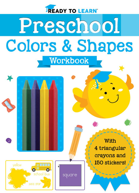 Ready to Learn: Preschool Colors & Shapes Workbook by Editors of Silver Dolphin Books, 9781667213200