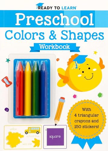 Ready to Learn: Preschool Colors & Shapes Workbook by Editors of Silver Dolphin Books, 9781667213200