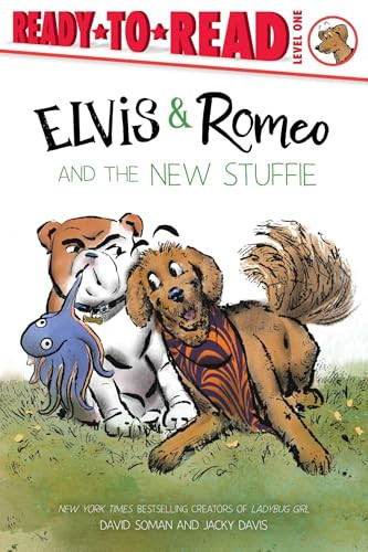 Elvis & Romeo and the New Stuffie (Ready-to-Read Level 1) by David Soman, David Soman, Jacky Davis, 9798347108305
