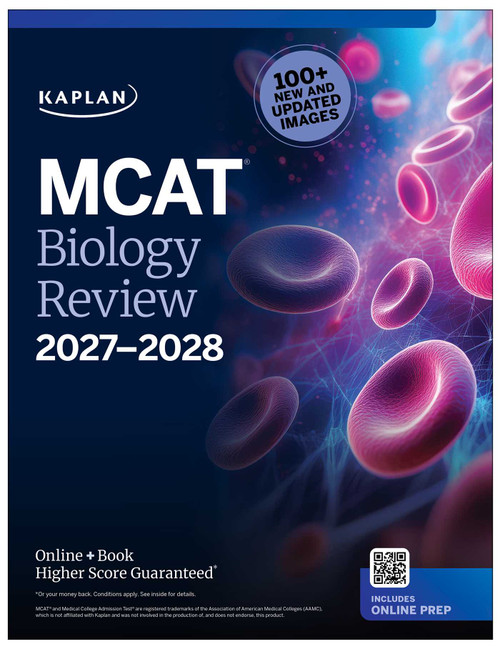 MCAT Biology Review 2027-2028 (Online + Book) by Kaplan Test Prep, 9798349701115