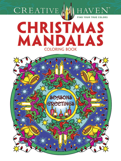Creative Haven Christmas Mandalas Coloring Book by Marty Noble, 9780486791883
