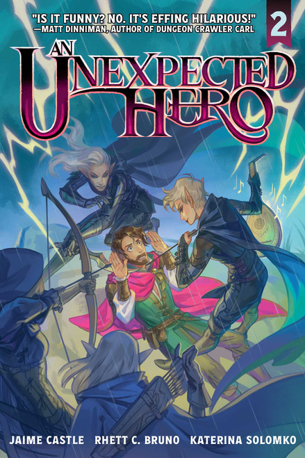 An Unexpected Hero (Light Novel) Vol. 2 by Rhett C. Bruno, Jaime Castle, Katerina Solomko, Adam Cahoon, 9781638494300