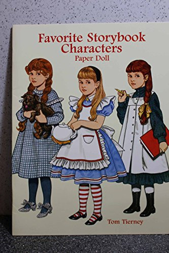 Favorite Storybook Characters Paper Doll by Tom Tierney, 9780486298542