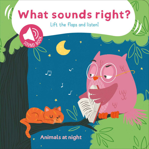 What Sounds Right? - Animals At Night by Little Genius Books, 9781968522063