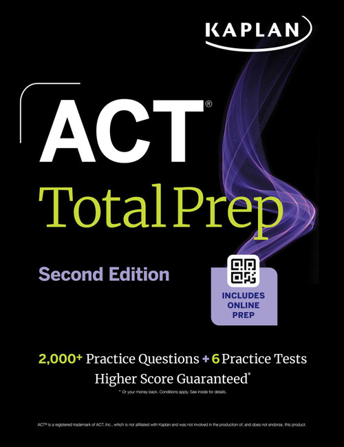 ACT Total Prep by Kaplan Test Prep, 9798349701788