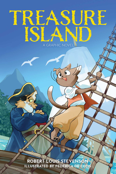 Treasure Island (A Graphic Novel) by Robert Louis Stevenson, Federica De Cotis, 9798881604028