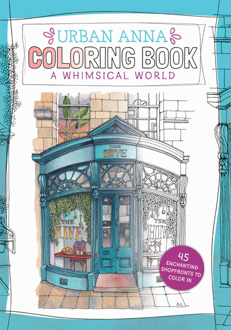 Urban Anna Coloring Book: A Whimsical World by Astrid Wielinga, 9798881610876
