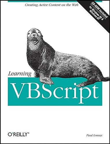 Learning VBScript by Paul Lomax, 9781565922471