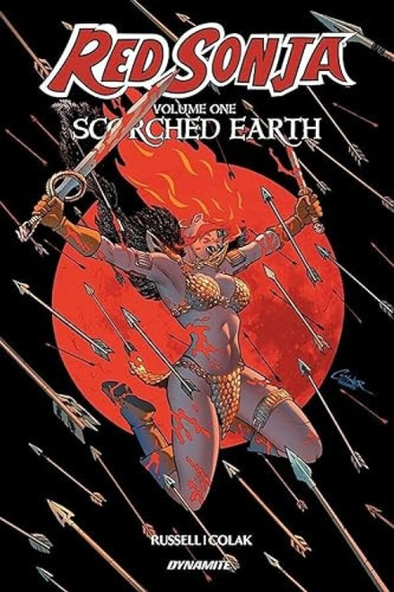 Red Sonja (2019) Vol. 1 (Scorched Earth) by Mark Russell, Mirko Colak, 9781524112769
