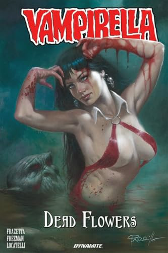 Vampirella Dead Flowers by Sara Frazetta, Alberto Locatelli, 9781524124656
