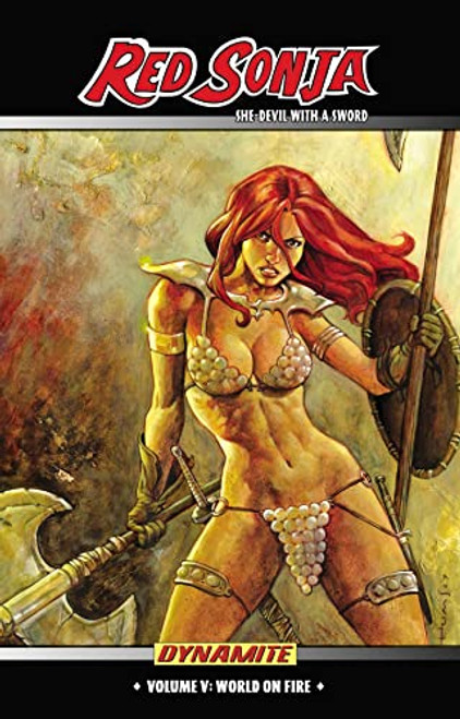 Red Sonja She-Devil With a Sword Volume 5 (World on Fire) by Michael Avon Oeming, Homs, 9781933305820