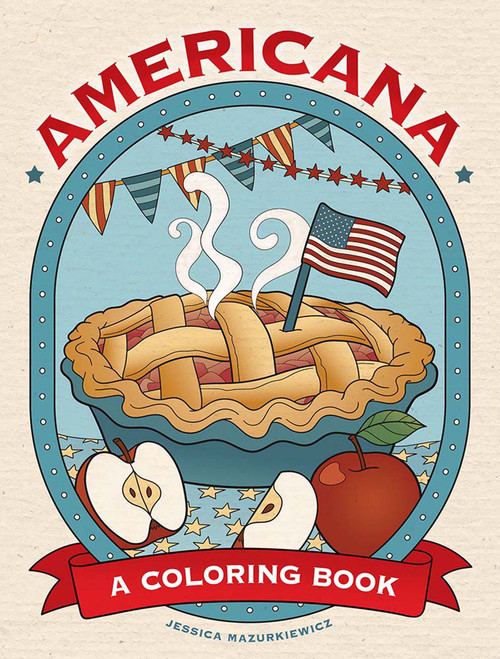 Americana: A Coloring Book by Jessica Mazurkiewicz, 9780486856803