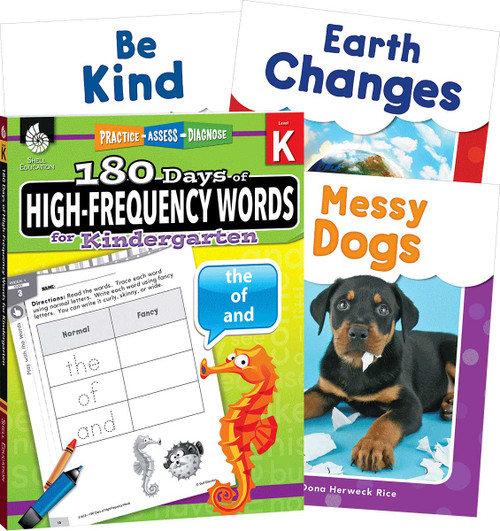 Learn-at-Home: High-Frequency Words Bundle Grade K: 4-Book Set by Multiple Authors, 9781644912263