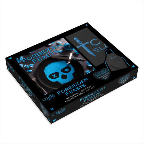 Forbidden Feasts: The Official Lights Out Cookbook and Apron Gift Set (By Navessa Allen) by Navessa Allen, Insight Editions, 9798337405483