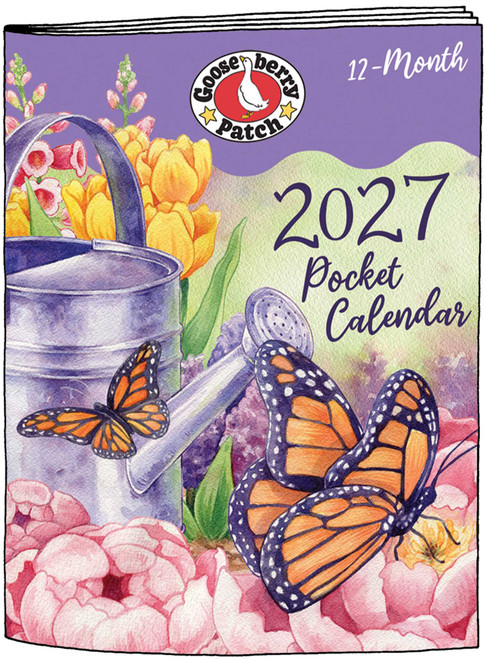 2027 Gooseberry Patch Pocket Calendar by Gooseberry Patch, 9781620936290