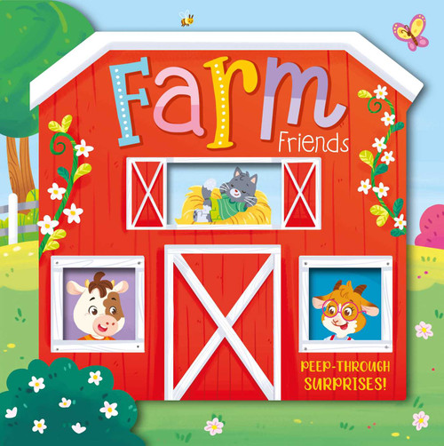 Farm Friends (Peep-through Surprise Lift-a-Flap Board Book) by IglooBooks, Camilla  Galindo, 9781803683713