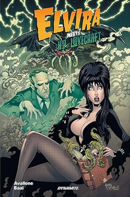 Elvira (Meets HP Lovecraft) by David Avallone, Kewber Baal, 9781524126155