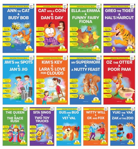 Alphabet Phonics - Pack of 13 books by Wonder House Books, 9789370898196
