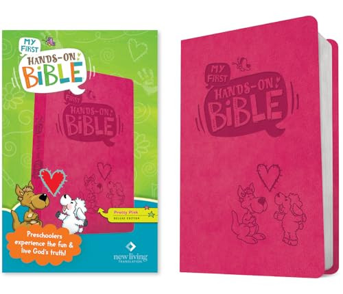My First Hands-On Bible (LeatherLike, Pink) by New Living Translation, Tyndale, Group Publishing, 9781496406453