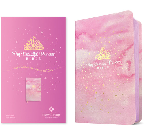 My Beautiful Princess Bible NLT (LeatherLike, Pink Sparkles) by New Living Translation, Tyndale, Sheri Rose Shepherd, 9781496489487