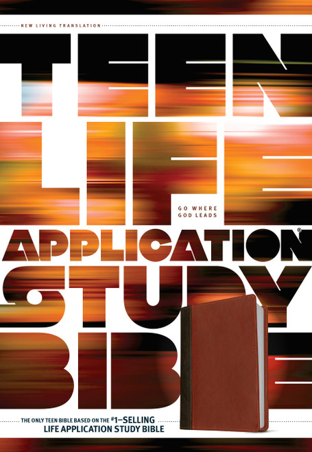 NLT Teen Life Application Study Bible (LeatherLike, Brown) by New Living Translation, Tyndale, 9781496434326