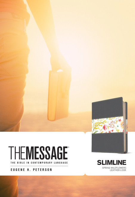 The Message Slimline (Leather-Look, Spring Wildflowers) (The Bible in Contemporary Language) by Eugene H. Peterson, 9781641581240