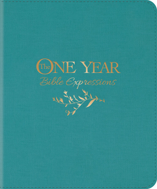 The One Year Bible Expressions NLT (LeatherLike, Tidewater Teal) by New Living Translation, Tyndale, 9781496477859