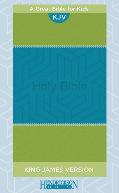 KJV Kids Bible (Flexisoft, Blue/Green, Red Letter) by Hendrickson Publishers, 9781683073697
