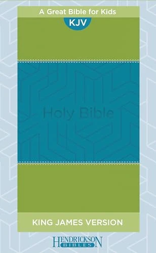 KJV Kids Bible (Flexisoft, Blue/Green, Red Letter) by Hendrickson Publishers, 9781683073697