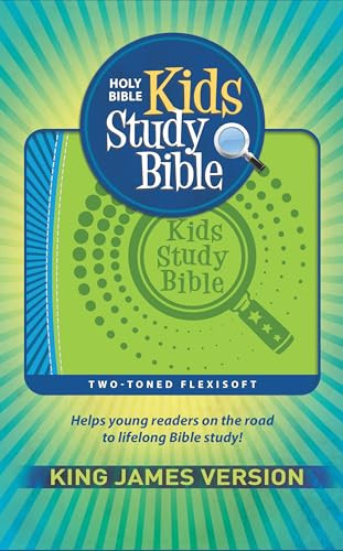 KJV Kids Study Bible (Flexisoft, Green/Blue, Red Letter) - 9798400511714 by Hendrickson Publishers