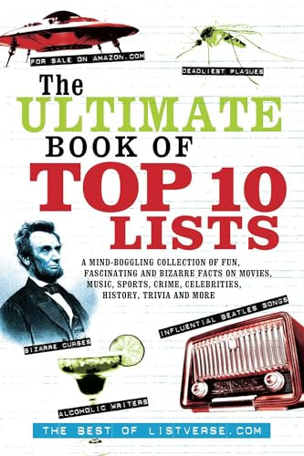 The Ultimate Book of Top Ten Lists by Jamie Frater, 9781569757154