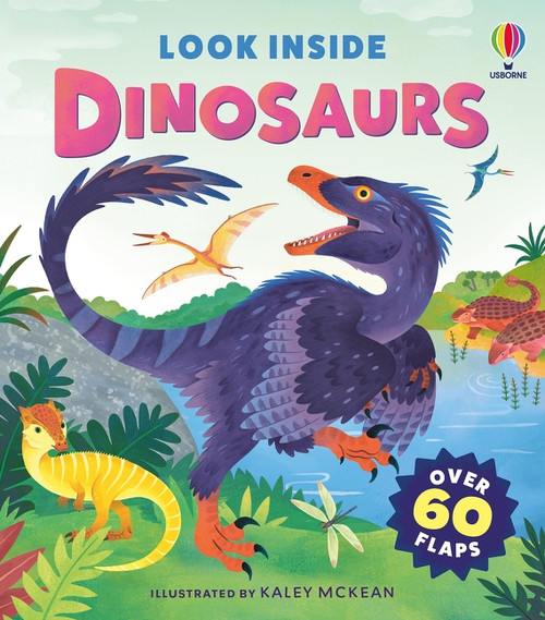 Look Inside Dinosaurs by Kaley McKean, Emily Bone, 9781836054184