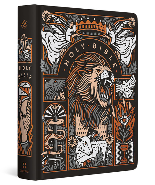 ESV Single Column Journaling Bible, Artist Series (Hardcover, Joshua Noom, The Lion and the Lamb) - 9798874900908 by Joshua Noom, 9798874900908