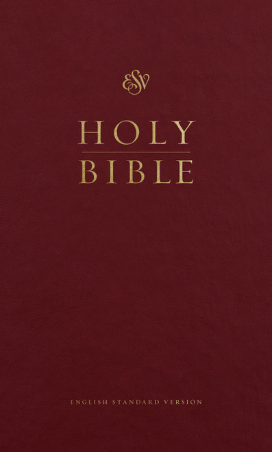 ESV Pew Bible (Hardcover, Burgundy) by , 9798874903275