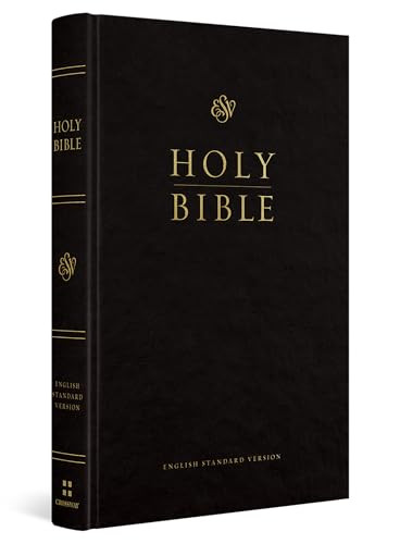 ESV Church Bible, Large Print, Red Letter (Hardcover, Black), 9798874903749