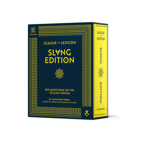 League of the Lexicon: Slang Edition (500 Questions on the Vulgar Tongue) by Two Brothers Games, Joshua Blackburn, Jonathon Green, 9781507225004
