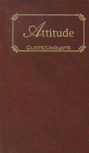 Attitude (Quotes of Inspiration) by Applewood Books, 9781557099792
